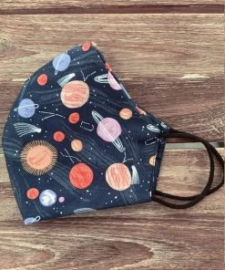 Officewear Retrolicious Space Out Face Mask