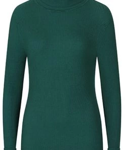 Hell Bunny Spiros Top In Dark Green