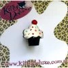 Kitty Deluxe Broochlette Mini Brooch In Sprinkles Cupcake Accessories