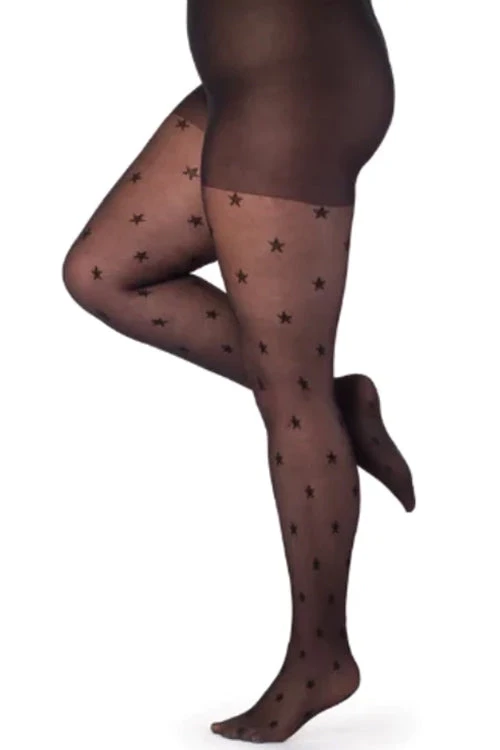 Pamela Mann Hosiery Curvy Super-Stretch Tights With Star Pattern New Arrivals And Restocks 1 Pamela Mann Hosiery Curvy Super-Stretch Tights With Star Pattern New Arrivals And Restocks