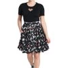 Clothing Hell Bunny Star Catcher Mini Skirt