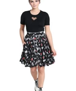 Clothing Hell Bunny Star Catcher Mini Skirt