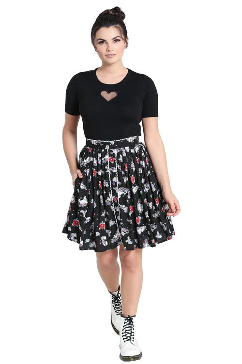 Clothing Hell Bunny Star Catcher Mini Skirt 1 Clothing Hell Bunny Star Catcher Mini Skirt