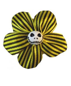 Kitty Deluxe Accessories Krazy Daisy In Yellow Stripes