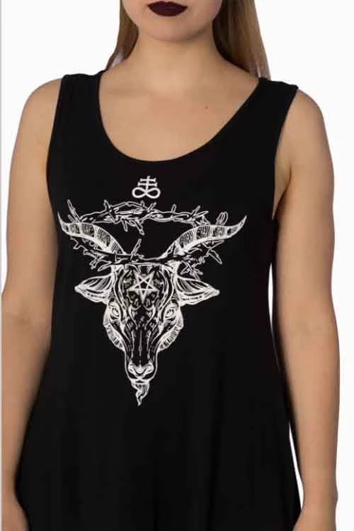 Banned Sulphur Pentagram Camisole 3 Banned Sulphur Pentagram Camisole