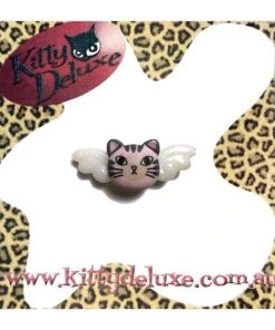Kitty Deluxe Broochlette Brooch In Tabby-tha 'Mummy's Little Angel'