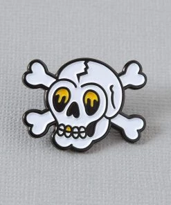 Punky Pins Skull Tattoo Inspired Enamel Pin Accessories 5 Punky Pins Skull Tattoo Inspired Enamel Pin Accessories