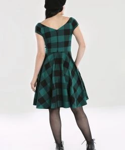 Winter Hell Bunny Teen Spirit Mid Dress In Green 15 Winter Hell Bunny Teen Spirit Mid Dress In Green