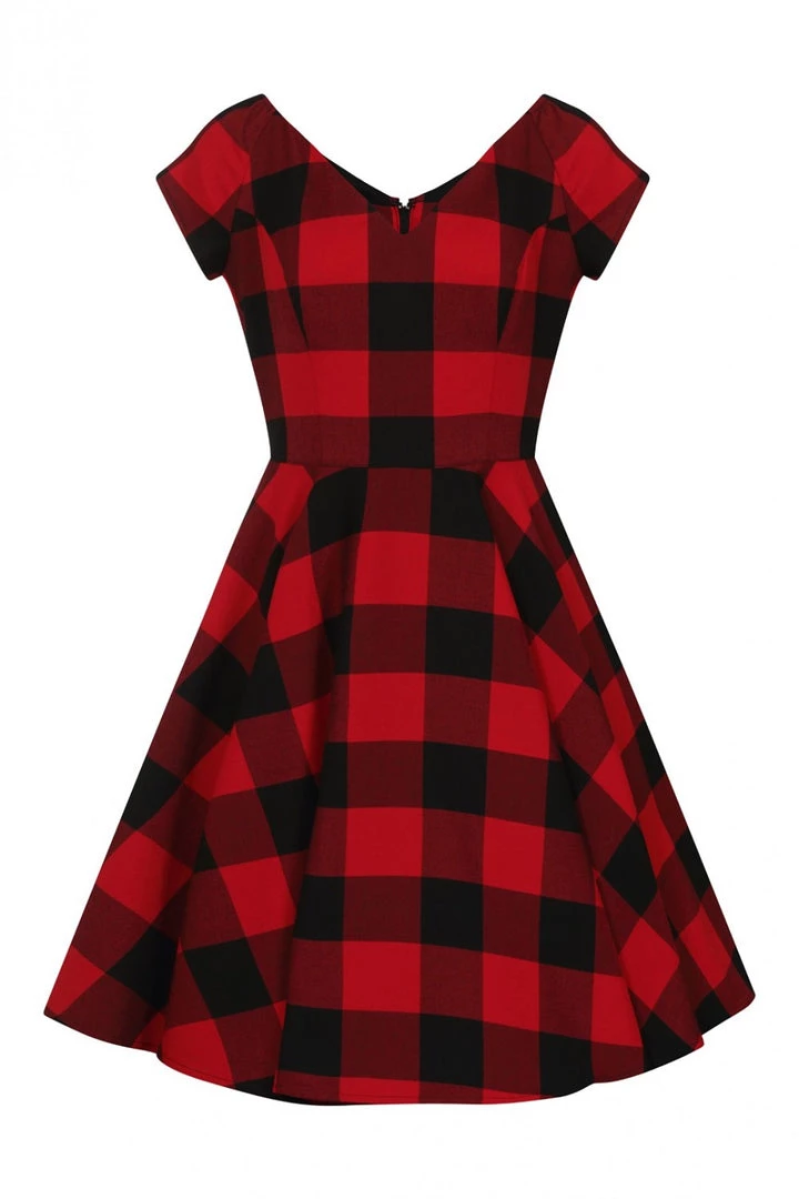 Hell Bunny Teen Spirit Mid Dress In Red Winter 9 Hell Bunny Teen Spirit Mid Dress In Red Winter