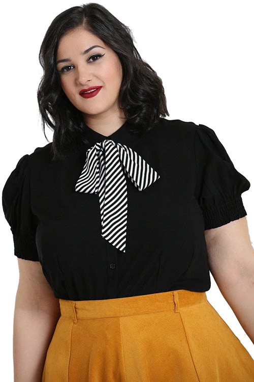 Clothing Hell Bunny Tina Blouse 1 Clothing Hell Bunny Tina Blouse