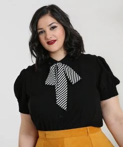 Clothing Hell Bunny Tina Blouse 10 Clothing Hell Bunny Tina Blouse