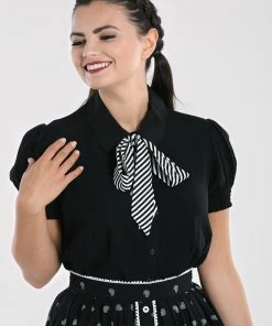 Clothing Hell Bunny Tina Blouse 12 Clothing Hell Bunny Tina Blouse