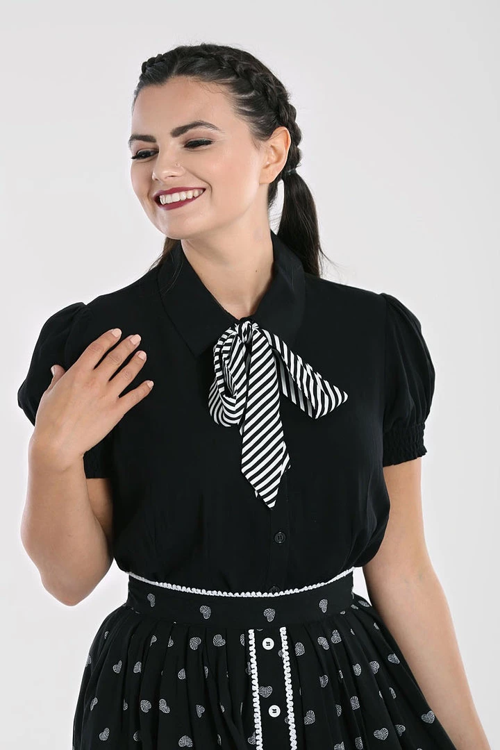 Clothing Hell Bunny Tina Blouse 6 Clothing Hell Bunny Tina Blouse