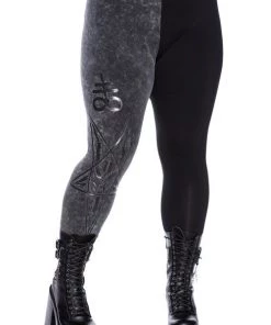Killstar Two-Faced Witch Leggings