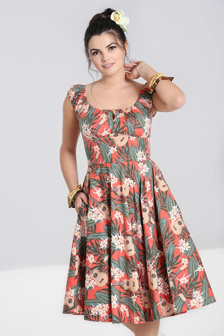 Clothing Hell Bunny Ukulele 50's Dress 5 Clothing Hell Bunny Ukulele 50's Dress