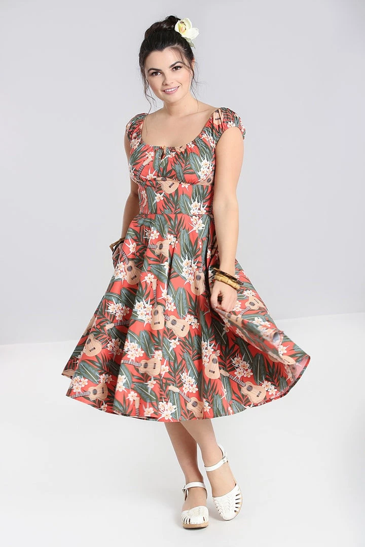 Clothing Hell Bunny Ukulele 50's Dress 7 Clothing Hell Bunny Ukulele 50's Dress