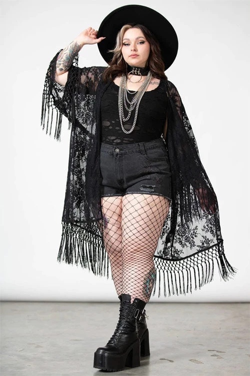 Killstar Witch Hazel Lace Kimono Festival Ready New Arrivals And Restocks 1 Killstar Witch Hazel Lace Kimono Festival Ready New Arrivals And Restocks