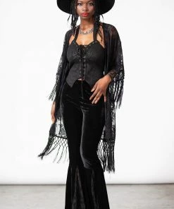 Killstar Witch Hazel Lace Kimono Festival Ready New Arrivals And Restocks