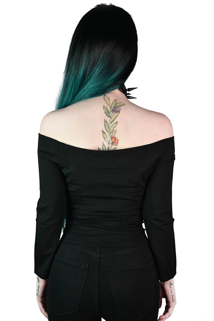 Killstar Witch Queen Bardot Top Clothing 4 Killstar Witch Queen Bardot Top Clothing