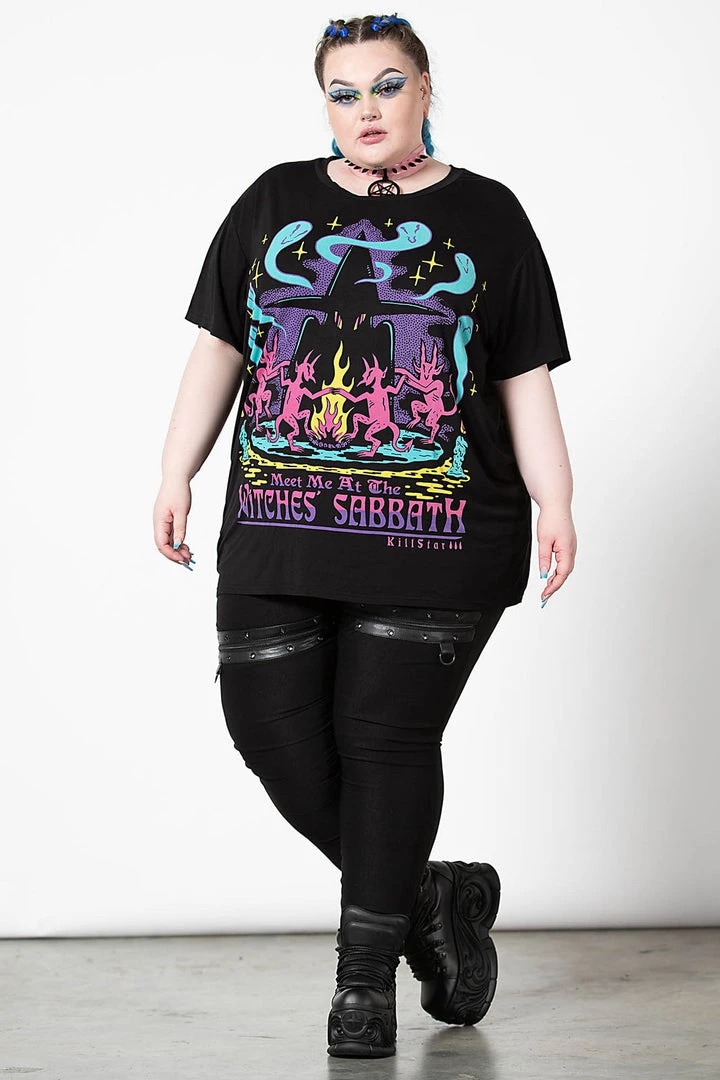 Killstar Witches Sabbath Relaxed Top T-shirt New Arrivals And Restocks 3 Killstar Witches Sabbath Relaxed Top T-shirt New Arrivals And Restocks