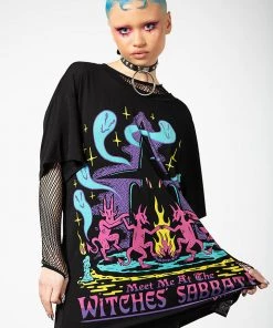 Killstar Witches Sabbath Relaxed Top T-shirt New Arrivals And Restocks 14 Killstar Witches Sabbath Relaxed Top T-shirt New Arrivals And Restocks