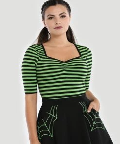 New Arrivals And Restocks Hell Bunny Warlock Top In Green And Black 16 New Arrivals And Restocks Hell Bunny Warlock Top In Green And Black