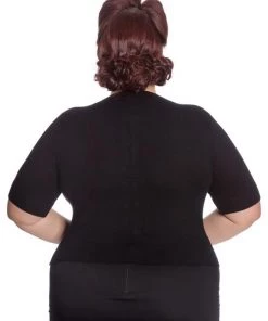 Hell Bunny Wendi Cardigan In Black Winter 8 Hell Bunny Wendi Cardigan In Black Winter