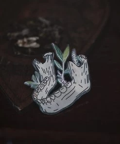 Accessories Lively Ghosts Wilted Enamel Pin