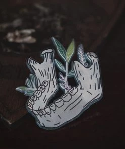 Accessories Lively Ghosts Wilted Enamel Pin