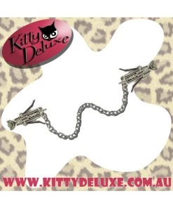 Accessories Kitty Deluxe Cardigan Clips In Wine Time