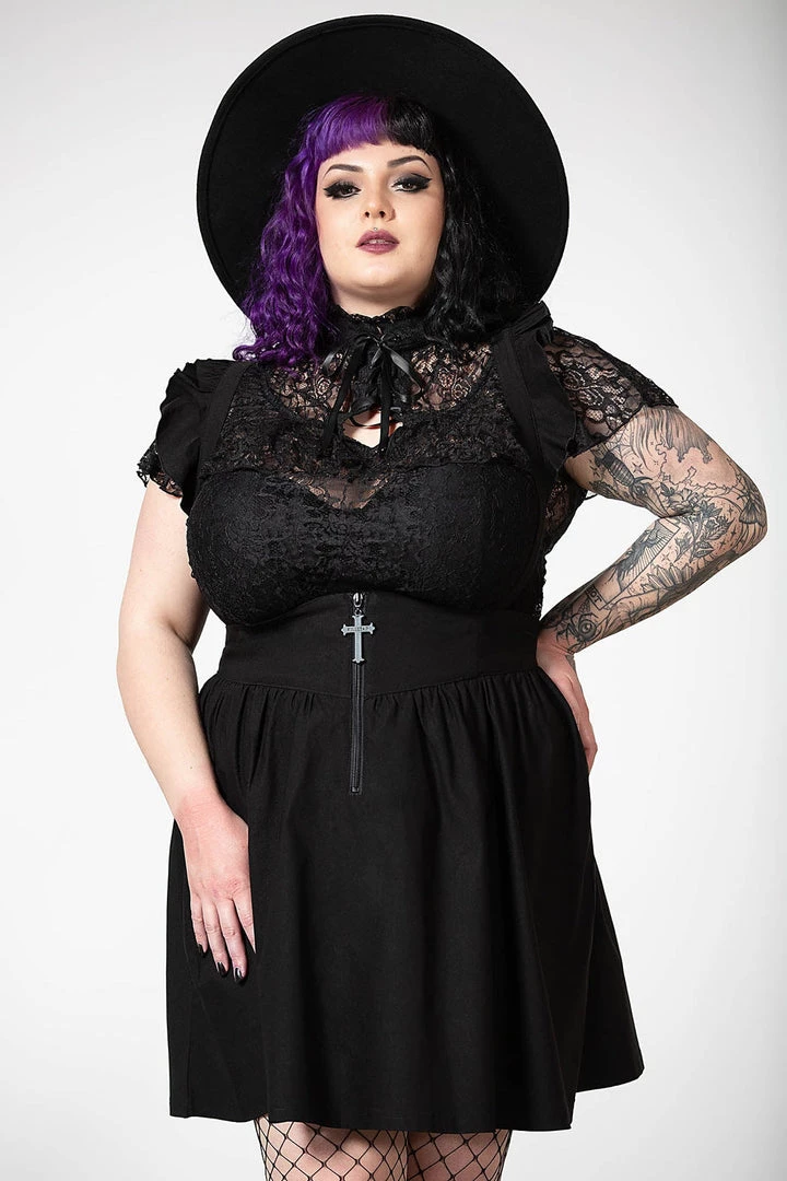 Killstar Yuna Suspender Skirt Ruffled Shoulders New Arrivals And Restocks 7 Killstar Yuna Suspender Skirt Ruffled Shoulders New Arrivals And Restocks