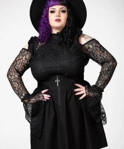 Killstar Yuna Suspender Skirt Ruffled Shoulders New Arrivals And Restocks 22 Killstar Yuna Suspender Skirt Ruffled Shoulders New Arrivals And Restocks