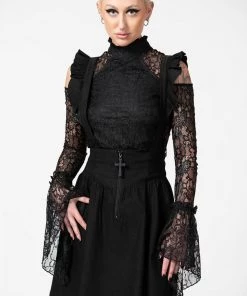 Killstar Yuna Suspender Skirt Ruffled Shoulders New Arrivals And Restocks 24 Killstar Yuna Suspender Skirt Ruffled Shoulders New Arrivals And Restocks