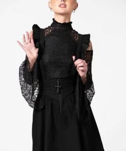 Killstar Yuna Suspender Skirt Ruffled Shoulders New Arrivals And Restocks 25 Killstar Yuna Suspender Skirt Ruffled Shoulders New Arrivals And Restocks