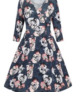 Clothing Lady Vintage Lyra Dress In Wizadora Witches