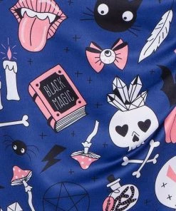 Lady Vintage Elsie Dress In Black Magic