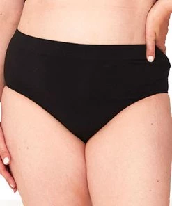 Pamela Mann Hosiery New Arrivals And Restocks Pamela Mann Curvy Seam Free Comfort Briefs In Black