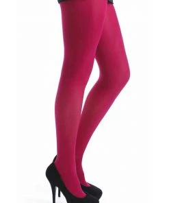New Arrivals And Restocks Pamela Mann Hosiery 50 Denier Opaque Pantyhose In Cerise
