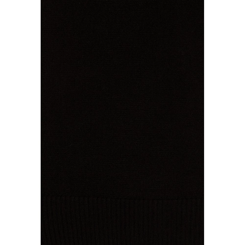 Collectif Chrissie Plain Knit Top In Black Winter 5 Collectif Chrissie Plain Knit Top In Black Winter