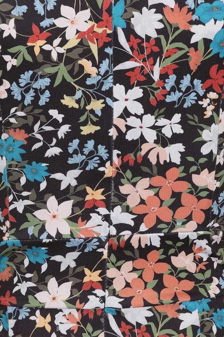 Lady Vintage Elsie Dress In Twilight Floral 2 Lady Vintage Elsie Dress In Twilight Floral