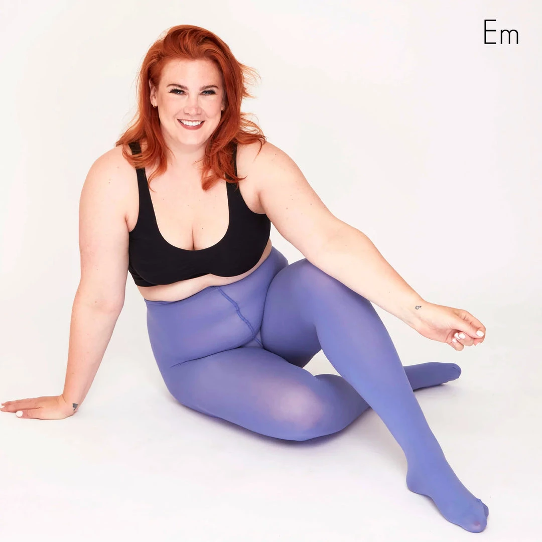 New Arrivals And Restocks Pamela Mann Hosiery Curvy Super-Stretch 50 Denier Tights In Grape Periwinkle 2 New Arrivals And Restocks Pamela Mann Hosiery Curvy Super-Stretch 50 Denier Tights In Grape Periwinkle