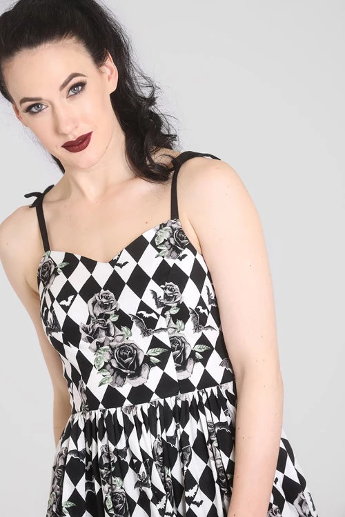 Clothing Hell Bunny Hauntley 50's Dress 6 Clothing Hell Bunny Hauntley 50's Dress