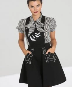 Hell Bunny Miss Muffet Pinafore Dress Clothing 13 Hell Bunny Miss Muffet Pinafore Dress Clothing