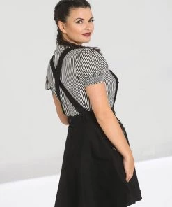 Hell Bunny Miss Muffet Pinafore Dress Clothing 14 Hell Bunny Miss Muffet Pinafore Dress Clothing