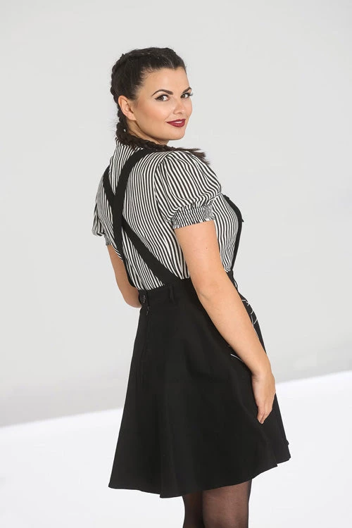 Hell Bunny Miss Muffet Pinafore Dress Clothing 7 Hell Bunny Miss Muffet Pinafore Dress Clothing