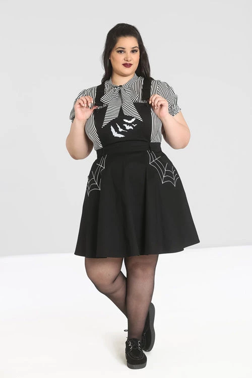 Hell Bunny Miss Muffet Pinafore Dress Clothing 2 Hell Bunny Miss Muffet Pinafore Dress Clothing