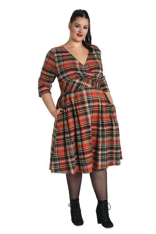 Winter Hell Bunny Oktober 50's Dress 2 Winter Hell Bunny Oktober 50's Dress