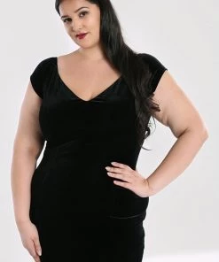 Winter Hell Bunny Film Noir Stretch Velvet Pencil Dress Red Carpet Glamour 17 Winter Hell Bunny Film Noir Stretch Velvet Pencil Dress Red Carpet Glamour