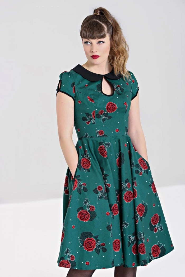 Hell Bunny Leonara 50's Dress 2 Hell Bunny Leonara 50's Dress