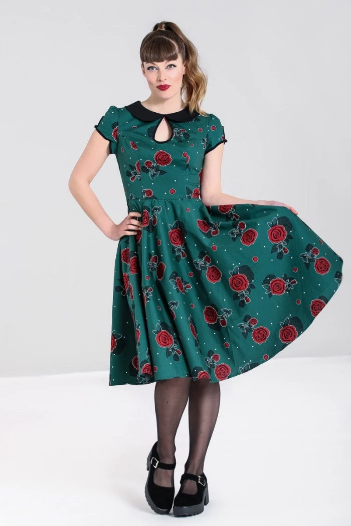 Hell Bunny Leonara 50's Dress 3 Hell Bunny Leonara 50's Dress